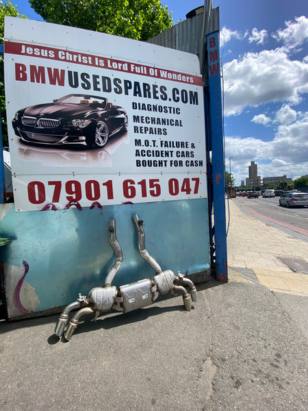 8098560 BMW OE bmw x5m f95 x6m f96 muffler exhaust m sport