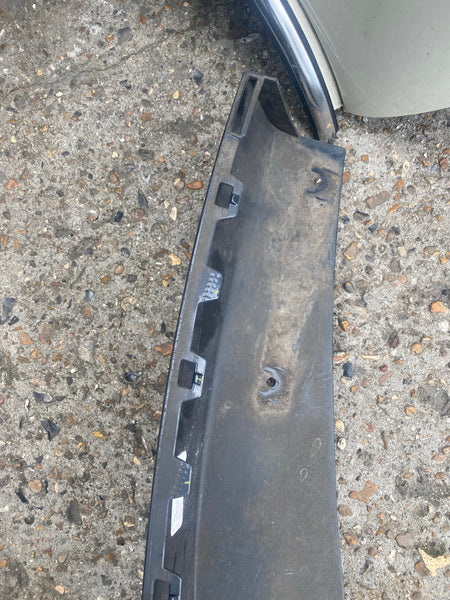 51128065128    BMW X4 2021 G02 Rear bumper lower Valance/  lower diffuser  8065128  bmw X4 2021 rear diffuser