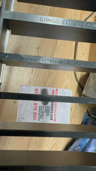 51137294815        BMW 4  series 2016 F32 RADIATOR LEFT LUXURY GRILLE   New  7294815    GENUINE   bmw 4 Series kidney grille   bmw 4 Series Grille