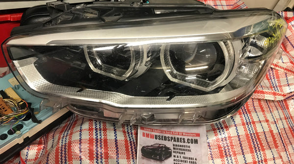 7471341      Bmw 1 Series 2019 F20 Lci  passenger  side Headlight Full Led Genuine