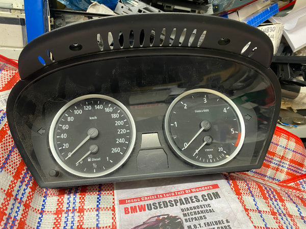 62116937618   bmw 5 Series 2005 E60  530 Diesel Speedometer/Instrument Cluster