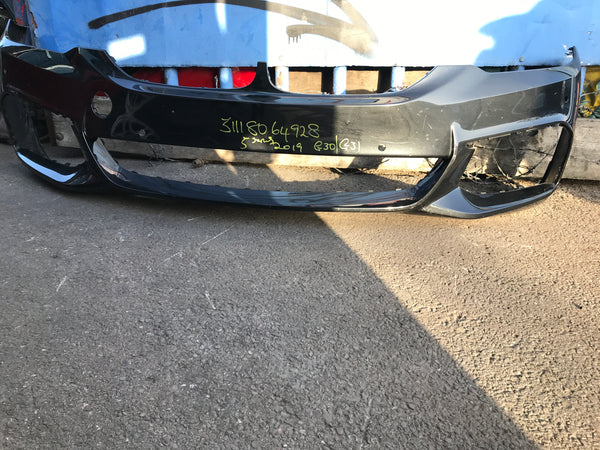 51118064928 BMW 5 Series 2019 G30 G31  Front M-sport Bumper with sensor and camera holes