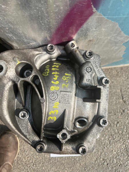 33108647923    BMW 3 series 2022  G20 G21  4 series  G22 REAR FINAL DRIVE DIFFERENTIAL i = 2.81 8647923