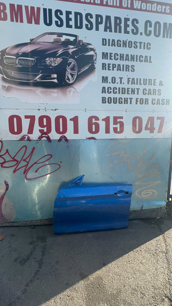 Bmw 4 Series 2016 F36 Gran coupe passenger side front door   Shell  needs slight /respray