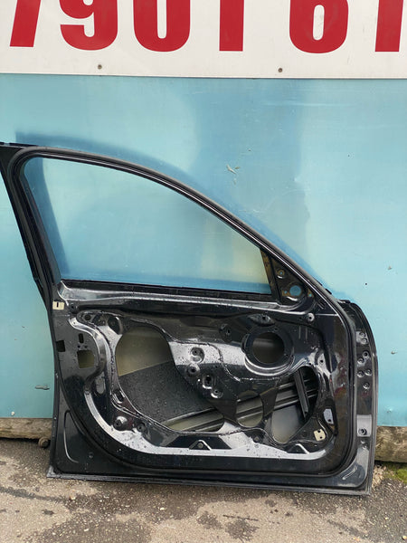Bmw 3 Series 2017 f30 passenger side front door  in black