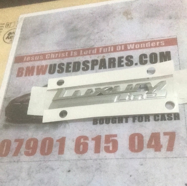 51147418530 BMW 1/2/3/4series Luxury Line fender side @ £40.00 each