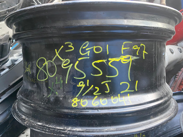 8095559  BMW X4M Front  single  Alloy Wheel  9.5Jx21 ET31  Bmw x3M front single  alloy wheel 8060041