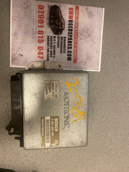 BMW E30 1989 320i ECU BOSCH 261 200 381  M1.3