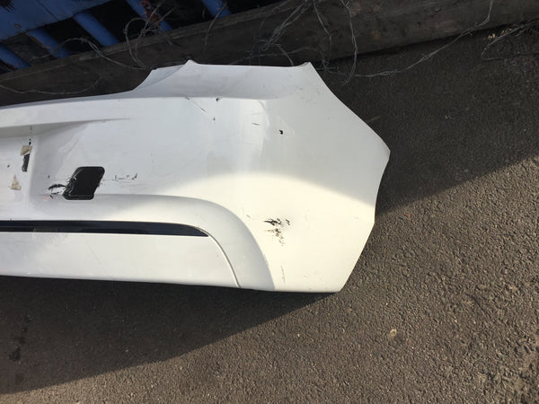 BMW 1 Series F20 F21 2012-On Sport bumper in White needs repair/respray  51127273793