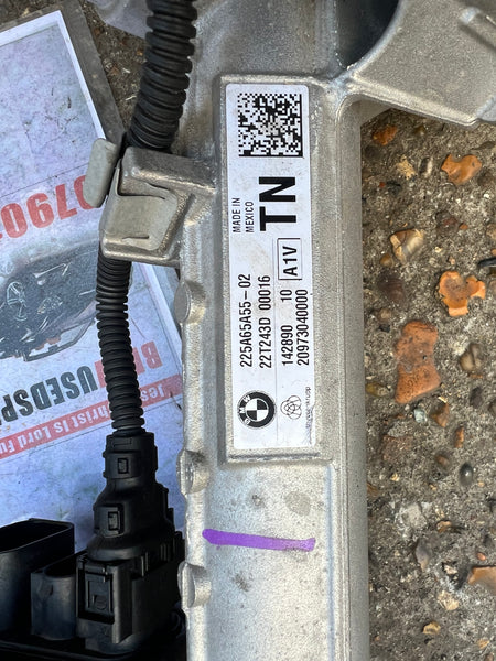 9842255    BMW X5 2023 G05 electric steering rack   Bmw X6 2023 G06 steering rack       Bmw  X7 2023 G07  Steering rack electric part motor   984255   225A65A55   22T243D00016  142890  20973040000  code TN