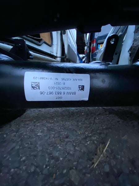 6883967   Bmw X7 2021 G07 Electric tow bar