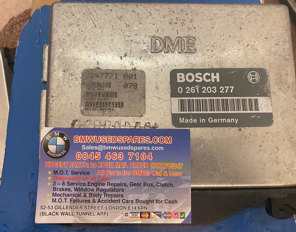 0261203277  BMW E36  ECU  Bosch Engine ECU   1247771