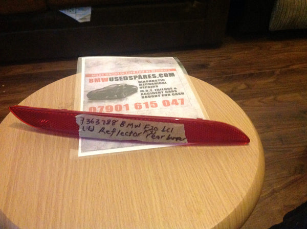 7363788 Bmw f20/21 Lci left reflector rear bumper