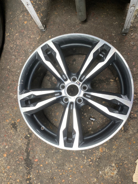 7849120  BMW X1 F48 M double spoke styling 572  one single Alloy Wheel 8x19 ET47  7849120