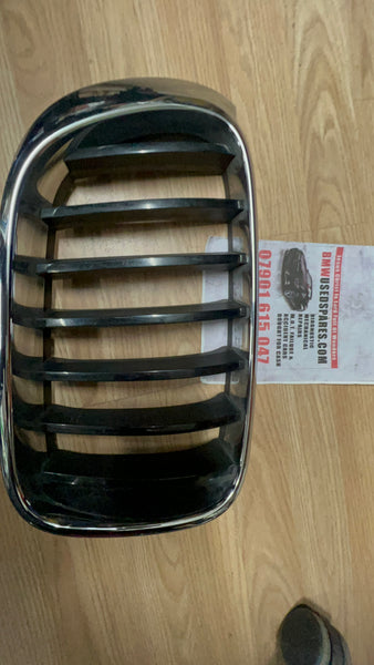 7338572   GENUINE  BMW X3 2017  F25 driver side kidney Grille  Bmw  X4 2017  F26  driver side  KIDNEY GRILL