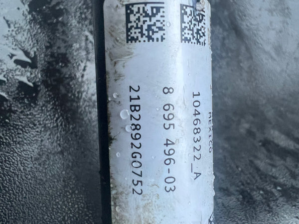 8695496   BMW X4 G02 2019 2.0 140kW Right Rear driveshaft 8695496  hub end needs replacing   observe pictures