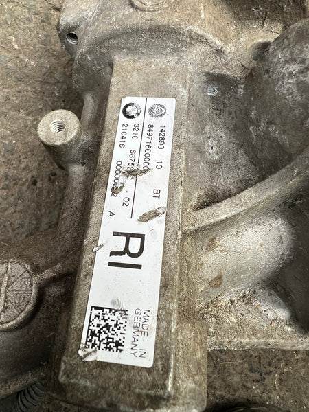 Bmw sterring rack f series code RI
