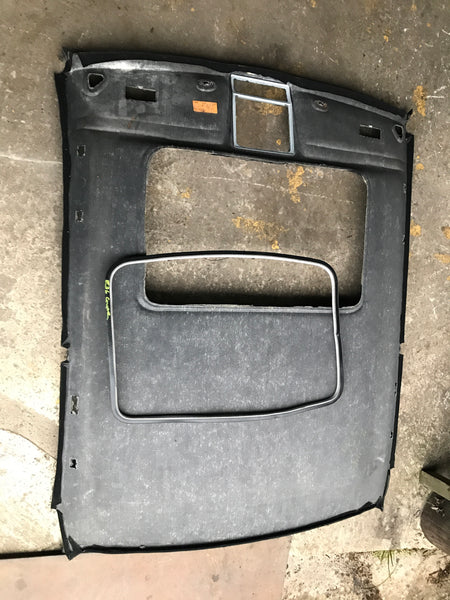 BMW 3 Series 1998 E36 coupe roof lining in black