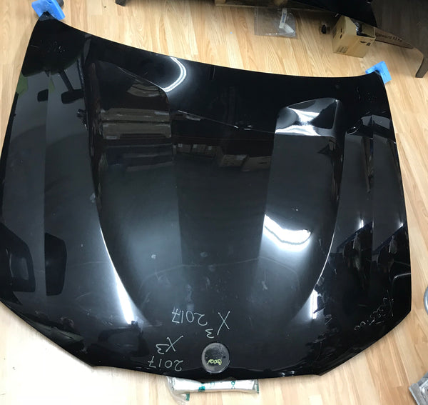 BMW X3 2017 f25 Bonnet in black