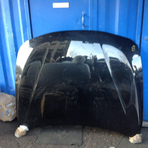 BMW 3 series F30 Bonnet in black  2015 Needs Repair . Shown in picture