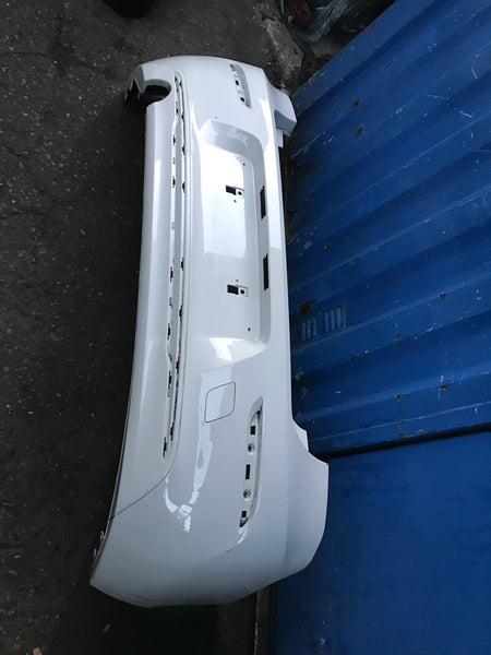 BMW 1 Series 2016 rear bumper in White needs respray