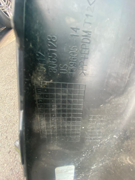 51128065128    BMW X4 2021 G02 Rear bumper lower Valance/  lower diffuser  8065128  bmw X4 2021 rear diffuser