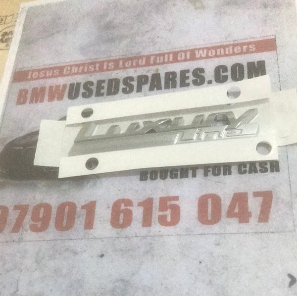 51147418530 BMW 1/2/3/4series Luxury Line fender side @ £40.00 each