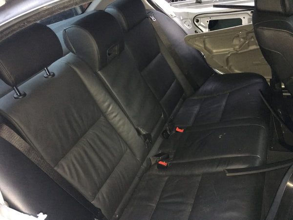 BMW 5 SERIES 2005 E60  COMFORT SEATS LEATHER INTERIOR  IN BLACK