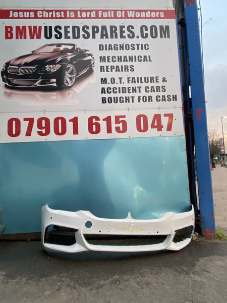 51118064928 BMW 5 Series 2019 G30 G31 Front M-sport Bumper with sensor and camera holes