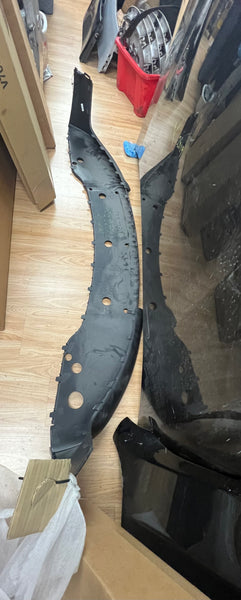 7283330    MINI NEW GENUINE R55 R56 R57 LCI JCW AERO FRONT BUMPER LOWER SPOILER BLACK