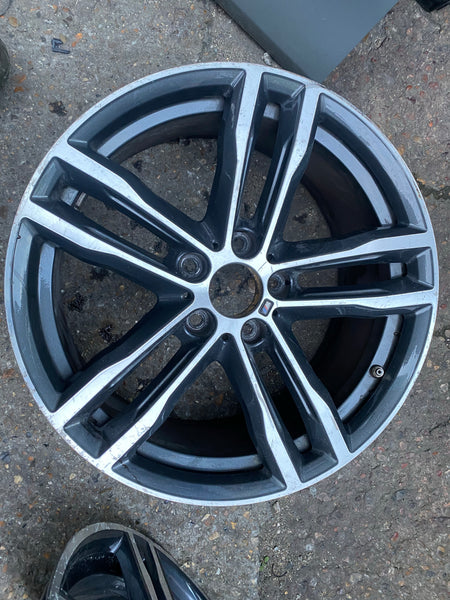 7856711 BMW F30 3 Series F32 4 Series M double spoke 704 Alloy Wheel 8 x 19...