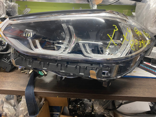 BMW X3 G01 X4 G02 Adaptive Full LED Headlights Left 8739655 Passenger Side