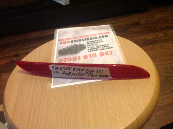 7363788 Bmw f20/21 Lci left reflector rear bumper