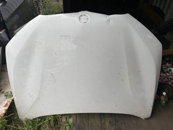 BMW X1 E84 2014 BONNET  in white