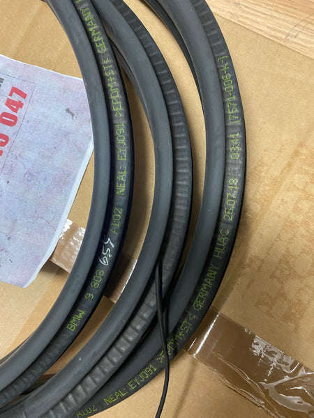 51359808655     MINI R60 Countryman passenger side rear door seal .  Mini Countryman R60 rear door weather strip  9808655 New