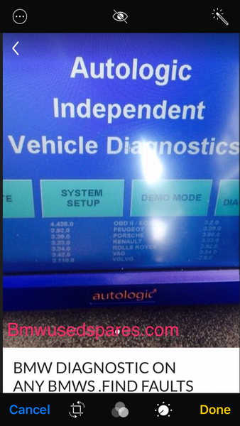 BMW DIAGNOSTIC ON ALL BMWS 1996-2023