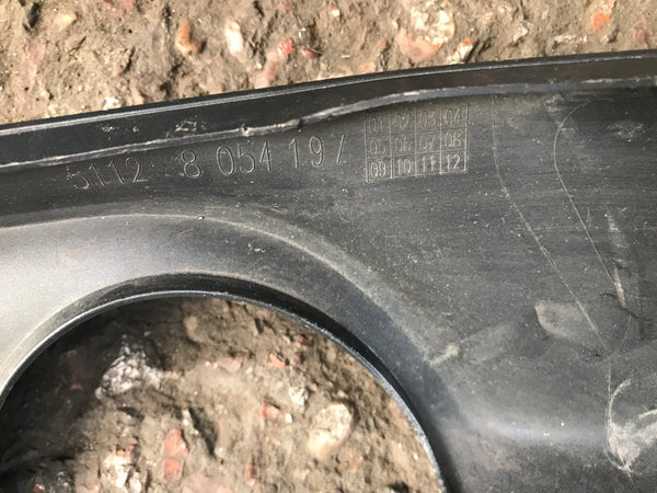 51128054197 BMW 3 Series 2017 f30 Rear Diffuser single exhaust