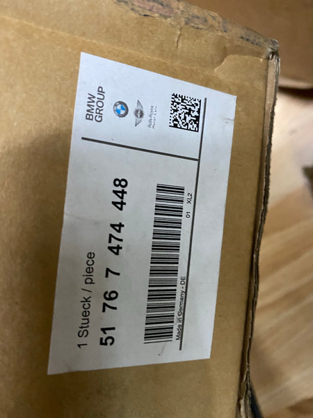 51767474448  BMW 2 Series 2016  F46 Gran Tourer lci Trunk Lid Sealing .  bmw 2 Series 2016 Gran active tourer f46 tailgate Moulding   new     7474448