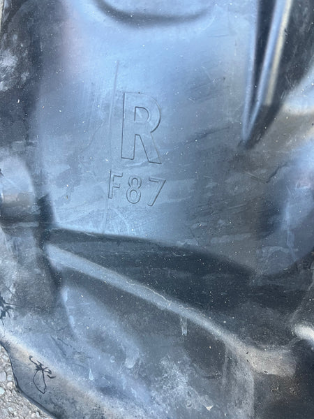 51718063034     BMW M2 F87 Rear Right M Front Section Wheel Arch Cover   8063034  GENUINE  bmw m2 rear drivers splash guard