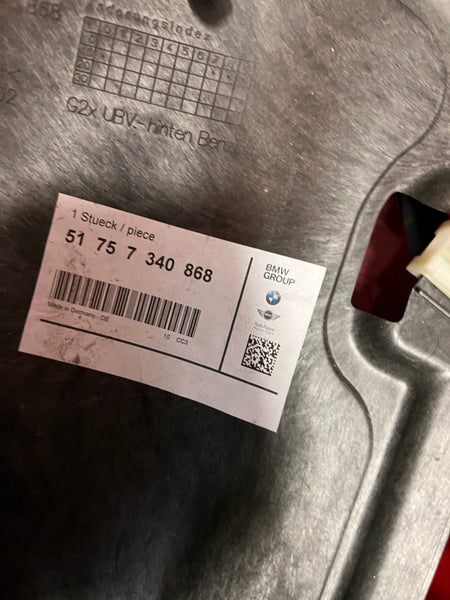 51757340868    BMW 3  series 2022 G20, G28 M 340i driver side rear  Shock Absorber Dust Protection       new      7340868