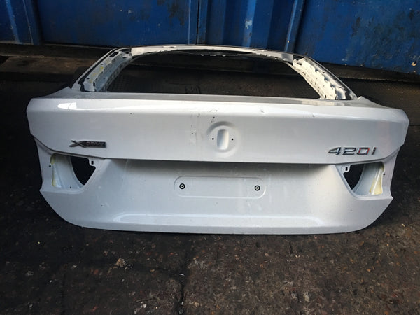 BMW 4 SERIES  2019 GRAN COUPE F36 LCI 4 Door Coupe White Boot lid Tailgate