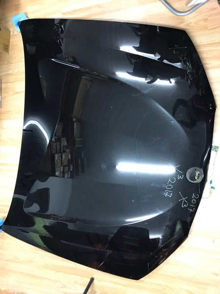 BMW X3 2017 f25 Bonnet in black