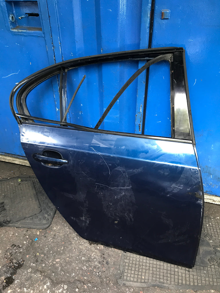 Bmw 5 series 2008 e60 driver side rear door shell