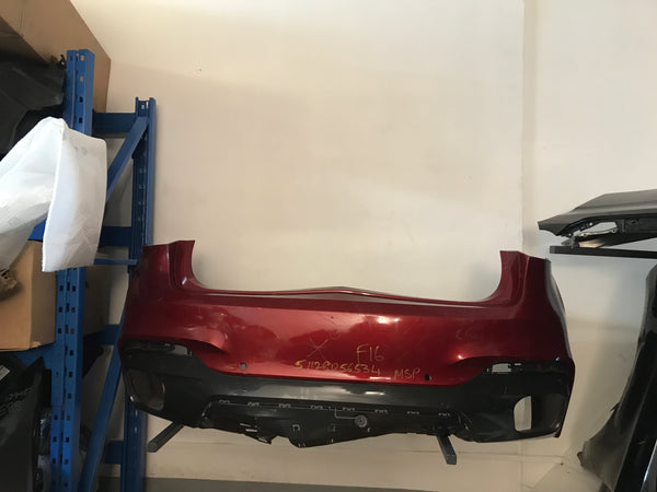 BMW X6 2018 F16 M-sport rear bumper