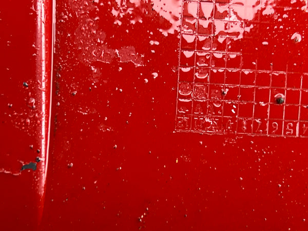 51118073078  BMW Z4  2022 G29 front  m-sport bumper in red needs repair/respray.  observe al pictures please 8073078
