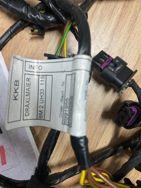 BMW X3 (G01, F97) Front Parking Aid Wiring 6991953 6991955 7398455