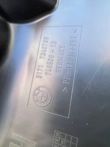 51717340796   NEW BMW 5 G30 FRONT RIGHT INNER FENDER REAR PART   7340796   GENUINE