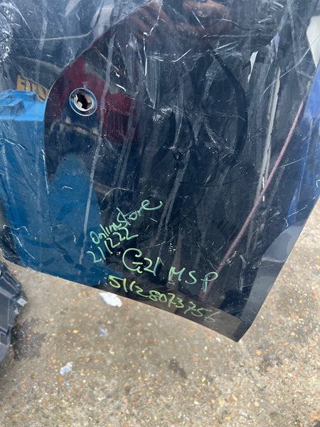 51128073576     BMW 3 SERIES  2022 G21 Estate  M Sport Rear bumper    8073576  needs respray/repair  observe all pictures