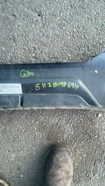 51128098694     BMW 5 Series 2022 G30 G31 M Sport Rear Bumper Diffuser  8098694