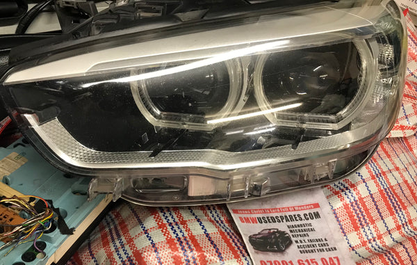 7471341      Bmw 1 Series 2019 F20 Lci  passenger  side Headlight Full Led Genuine